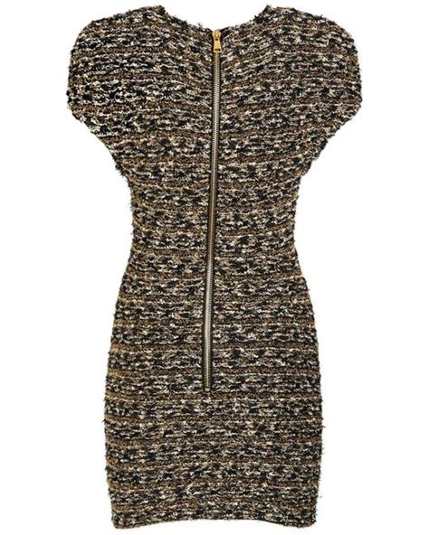balmain tweed dress replica